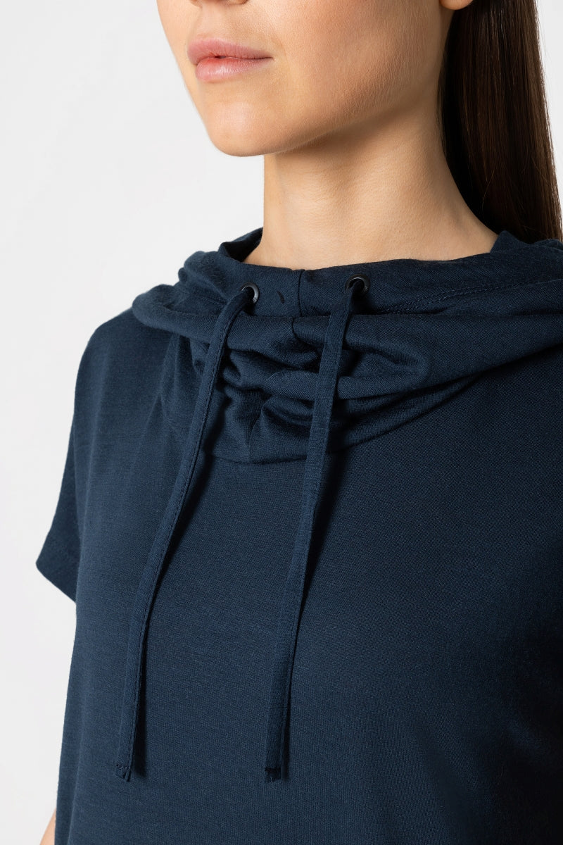 NAISTEN FUNNEL DRESS MERINOMEKKO