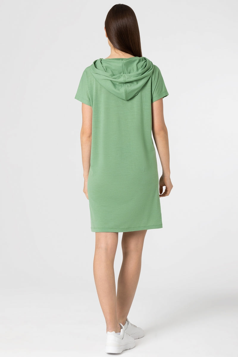 NAISTEN FUNNEL DRESS MERINOMEKKO