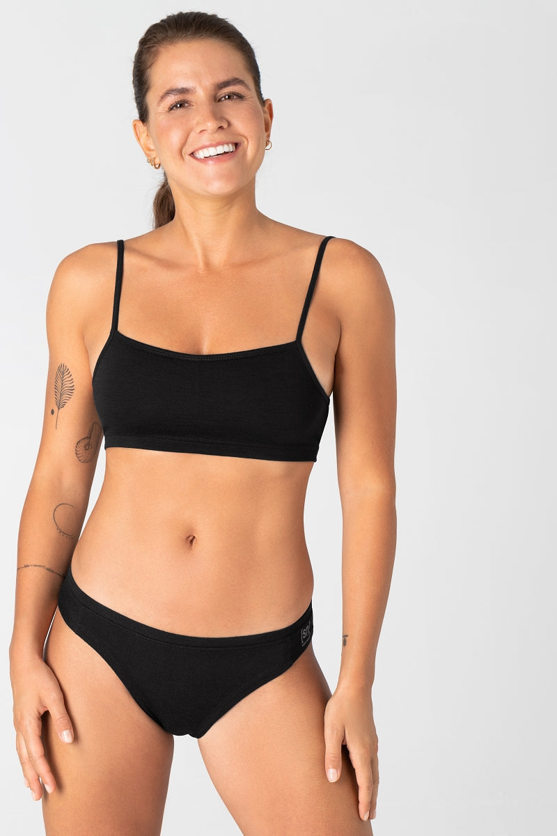 NAISTEN COSY BRA MERINOLIIVI