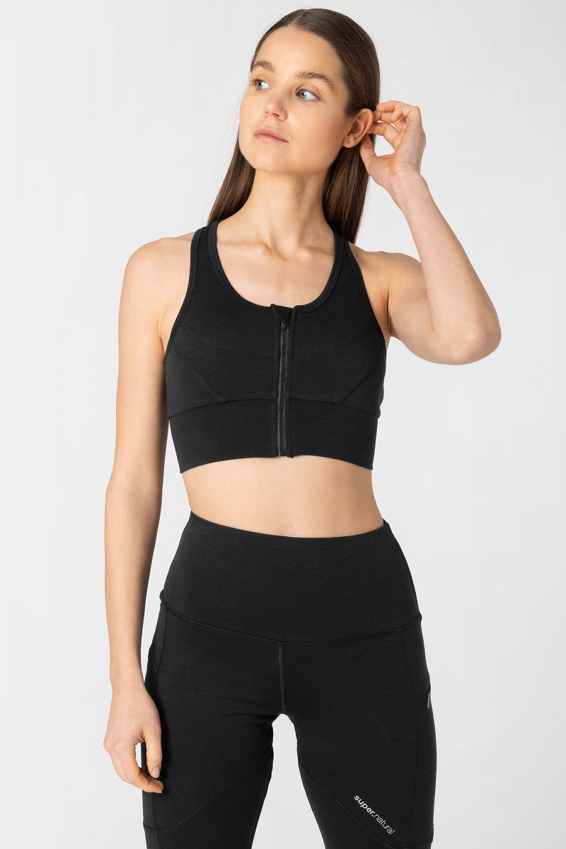 NAISTEN MOTION ZIP TOP VETOKETJULLA
