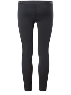 Lasten Tundra175 merino kerrastohousut, väri Jet Black – tuotekuva takaa