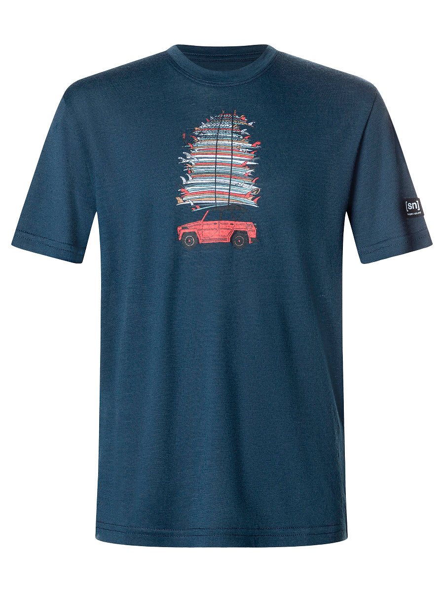 LASTEN SURF TRIP TEE MERINO T-PAITA