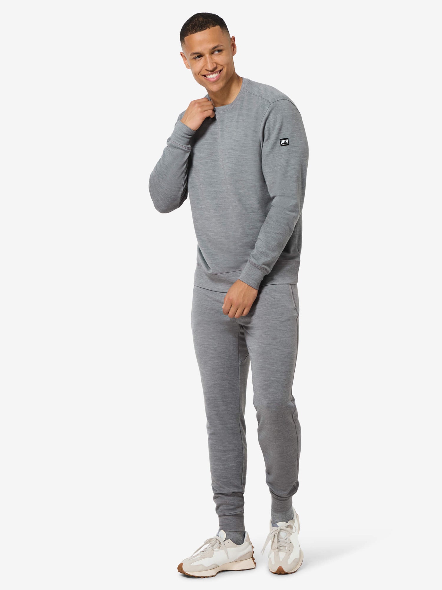 MIESTEN SOLUTION CREW MERINOPAITA