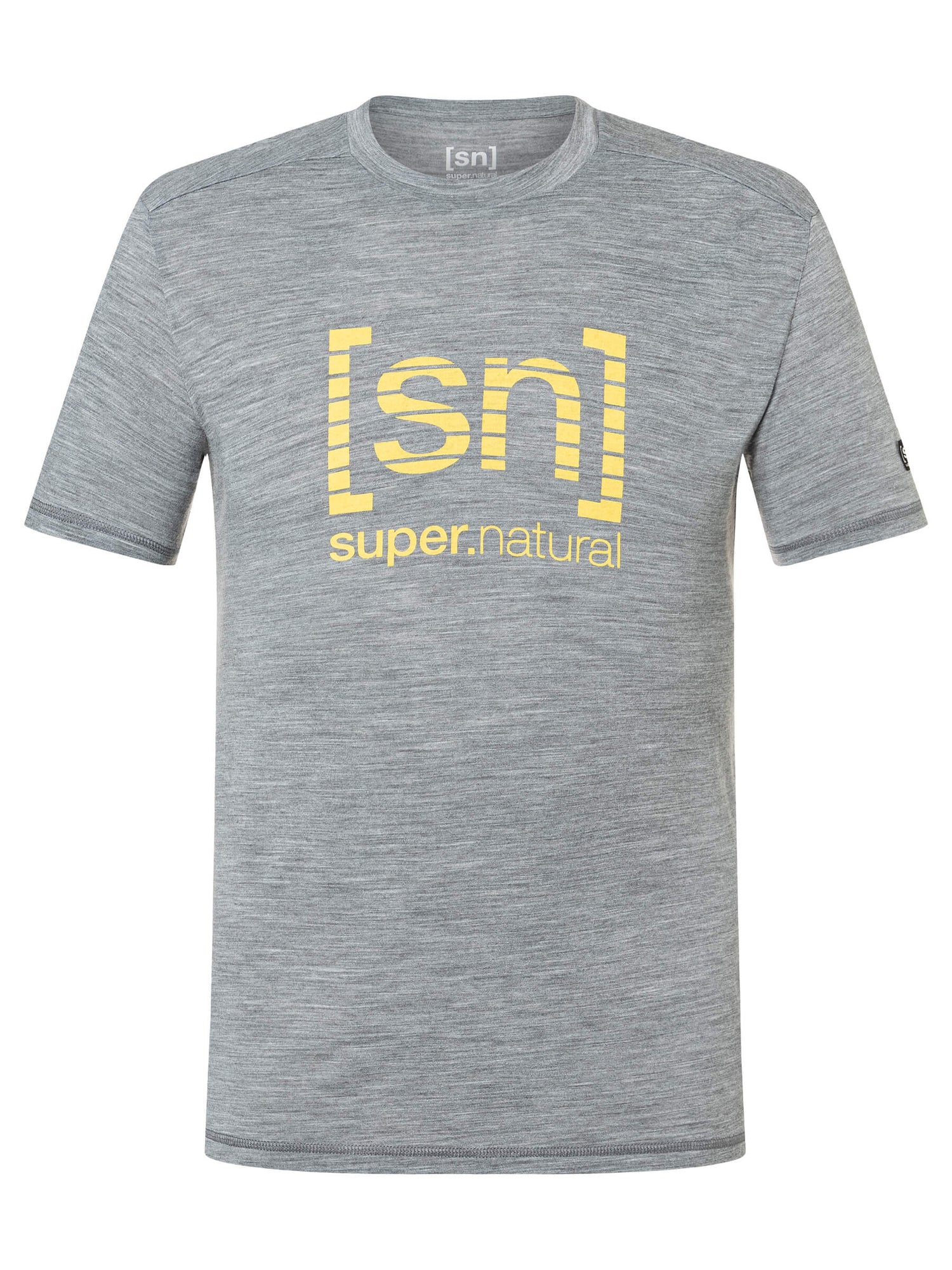 MIESTEN GRID LOGO TEE MERINO T-PAITA