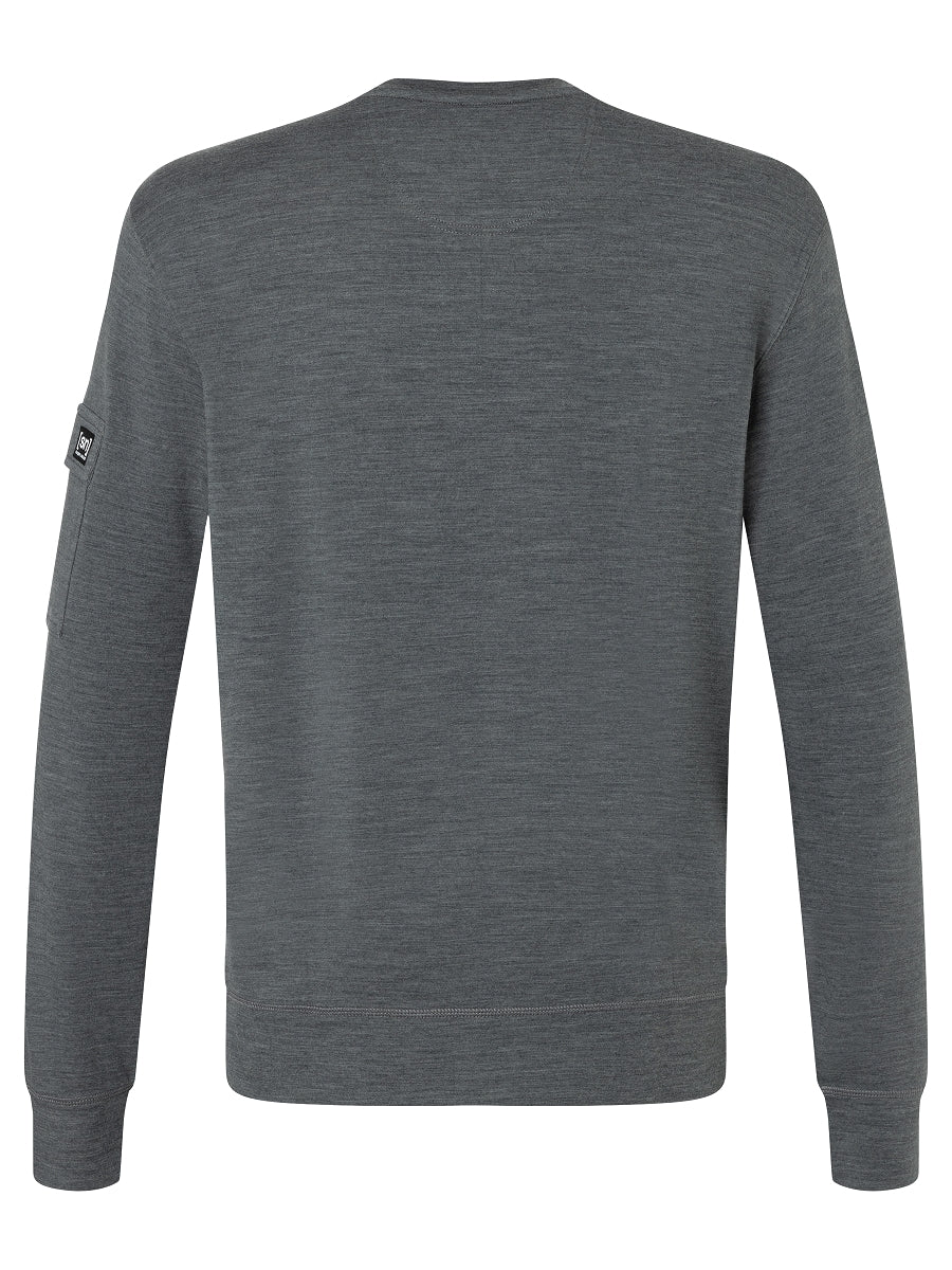 MIESTEN ALPINE BRUSH CREWNECK MERINOPAITA