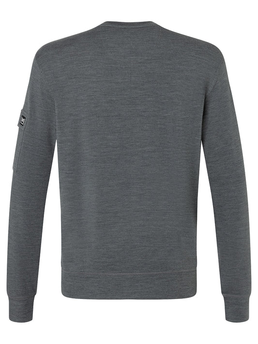 MIESTEN ALPINE BRUSH CREWNECK MERINOPAITA
