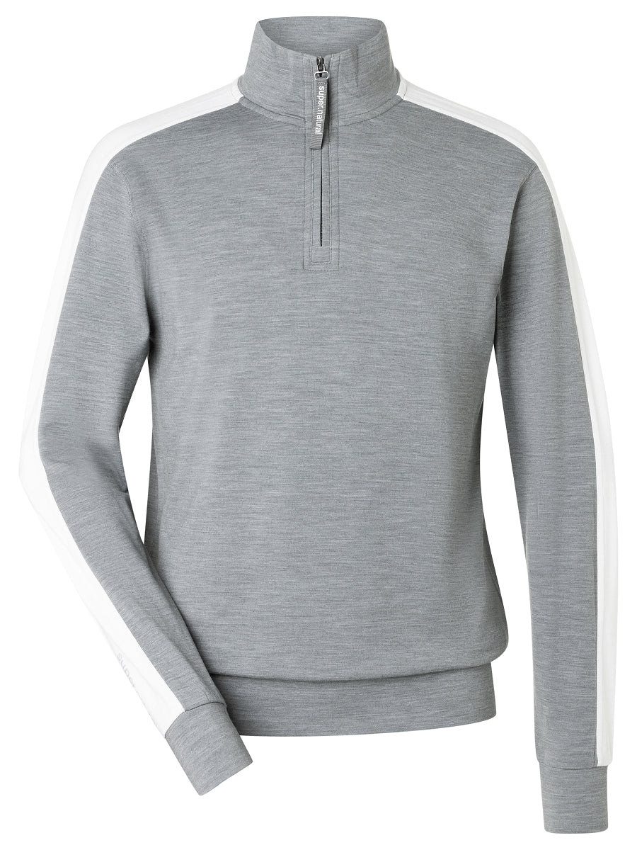 MIESTEN COLORADO ZIP TURTLENECK MERINOPAITA