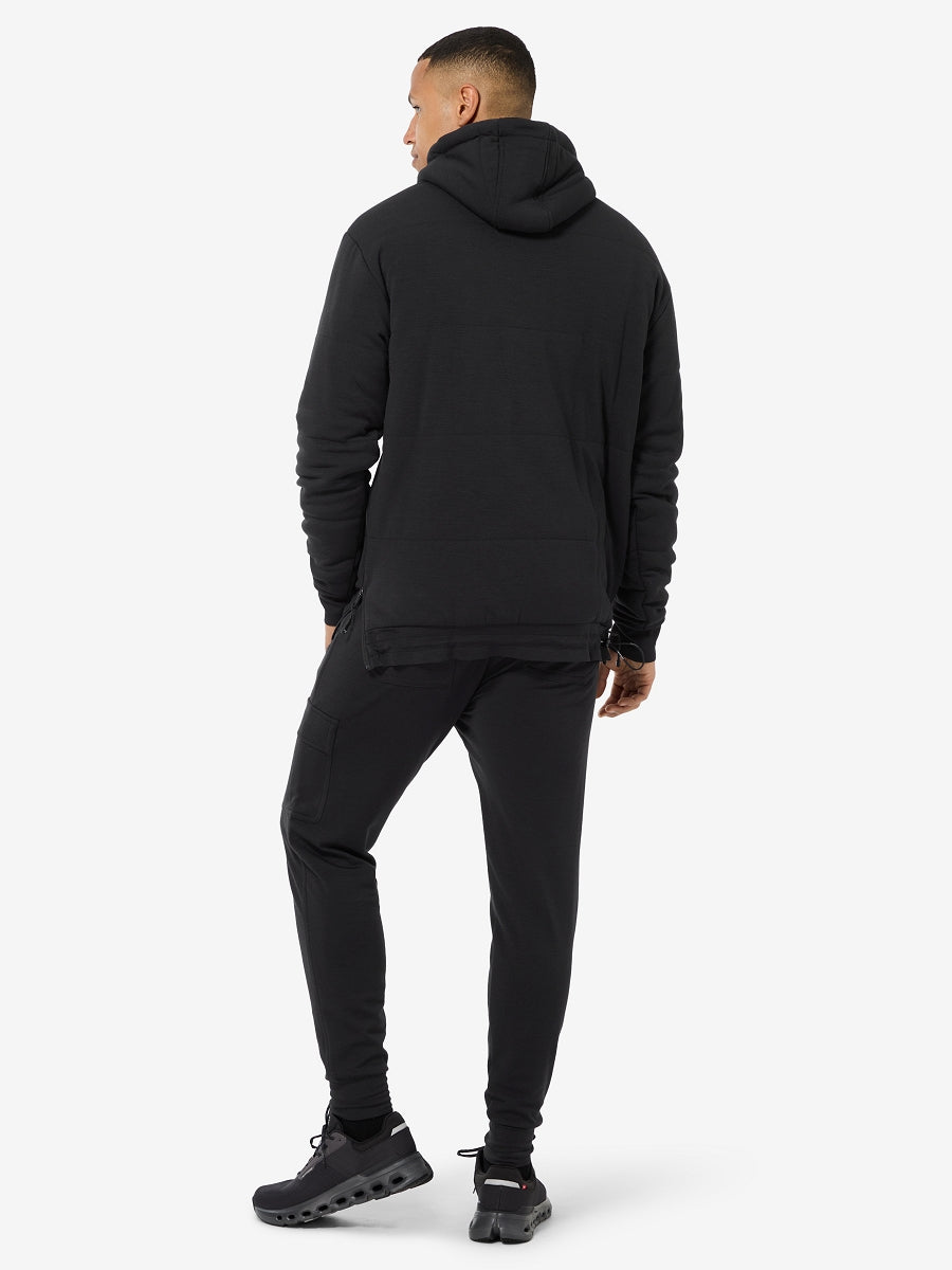 MIESTEN MERINOVILLAINEN TEKNINEN DWR HOODIE HUPPARI