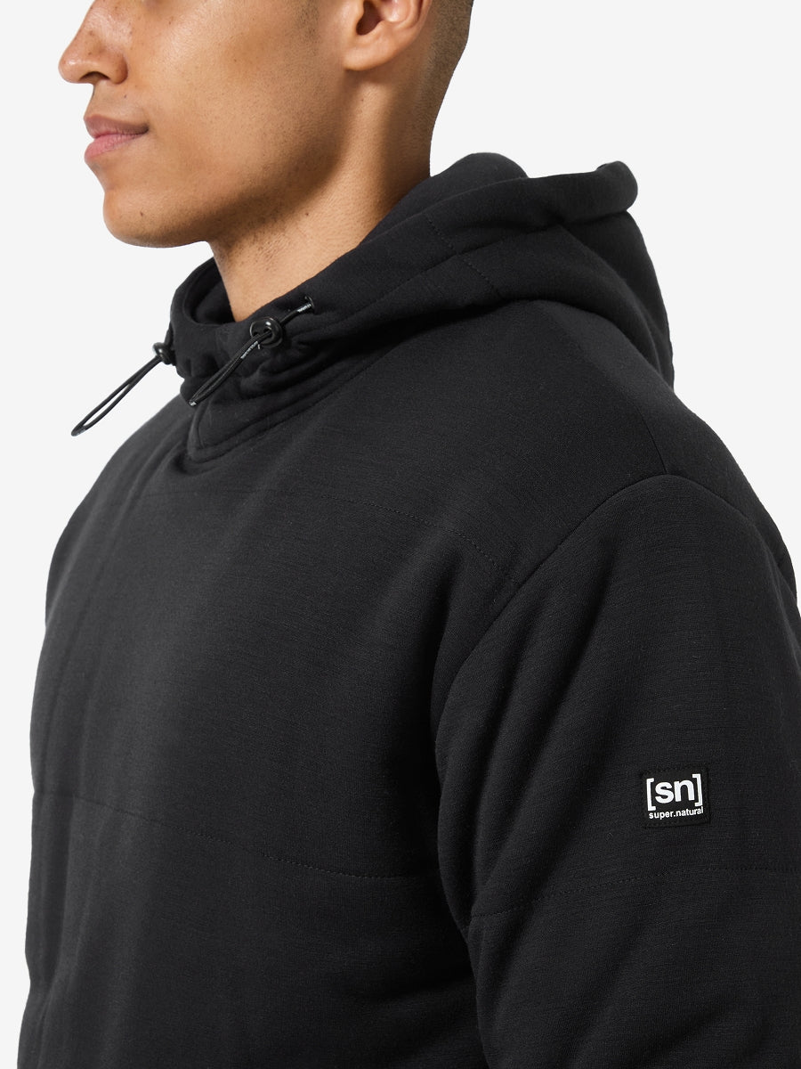 MIESTEN MERINOVILLAINEN TEKNINEN DWR HOODIE HUPPARI