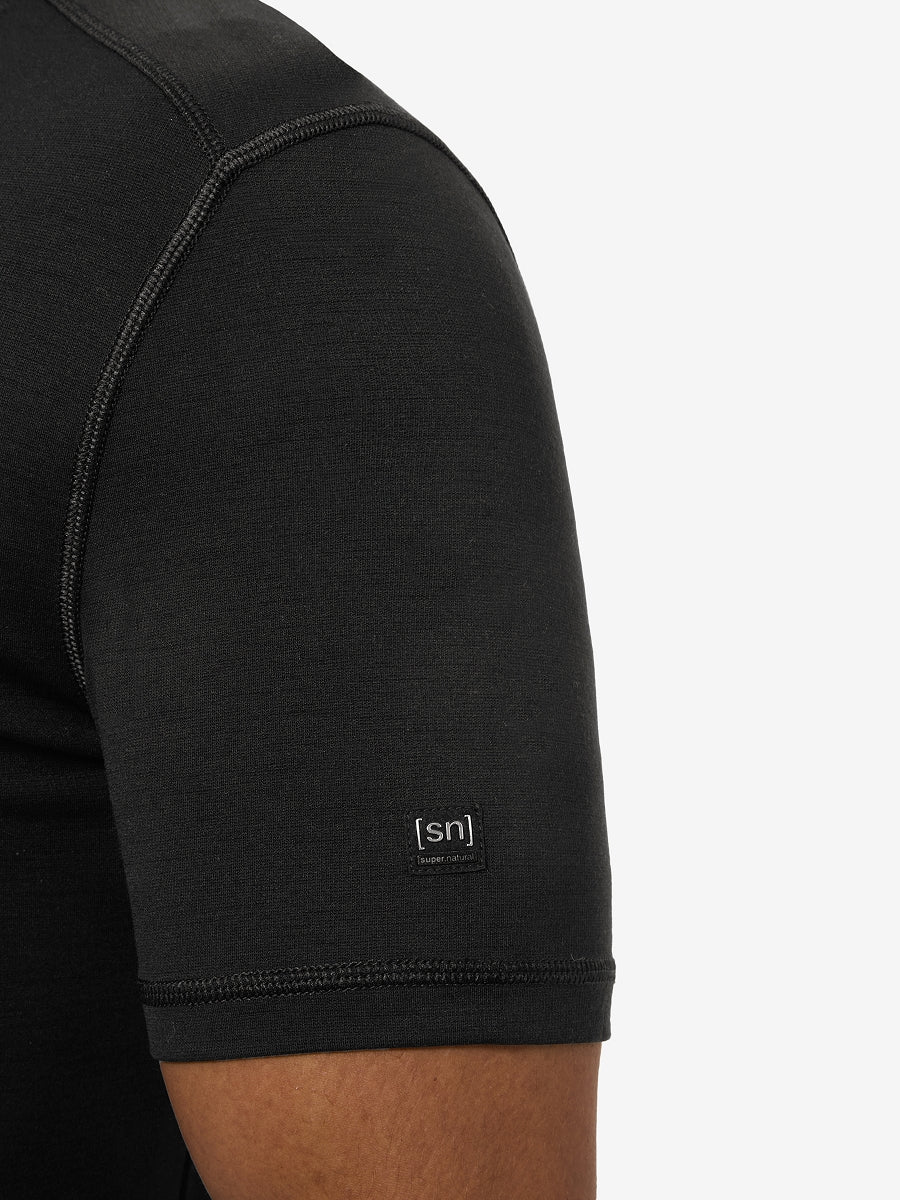 MIESTEN LUX BASE TEE MERINOVILLAINEN T-PAITA