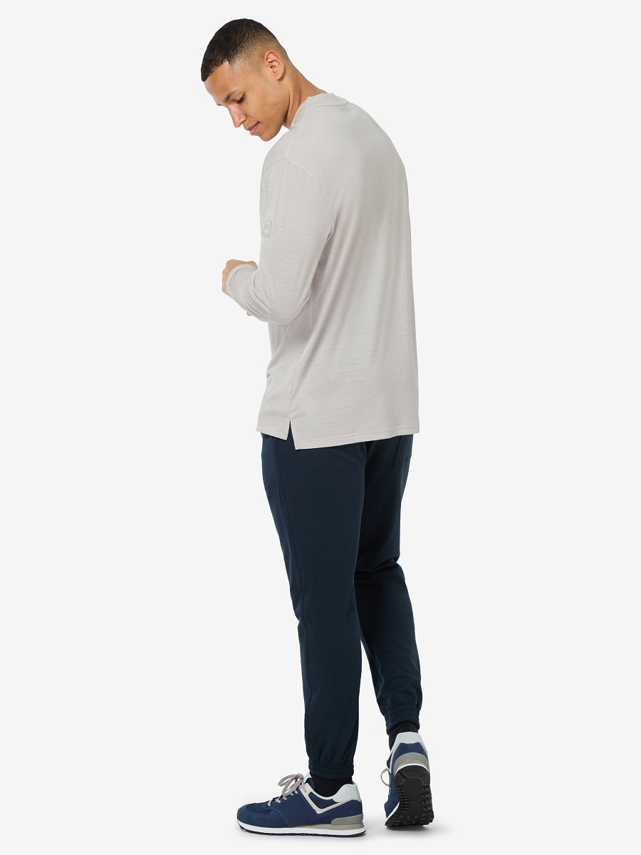 MIESTEN CASUAL RIB BIO J MERINOVILLAPAITA