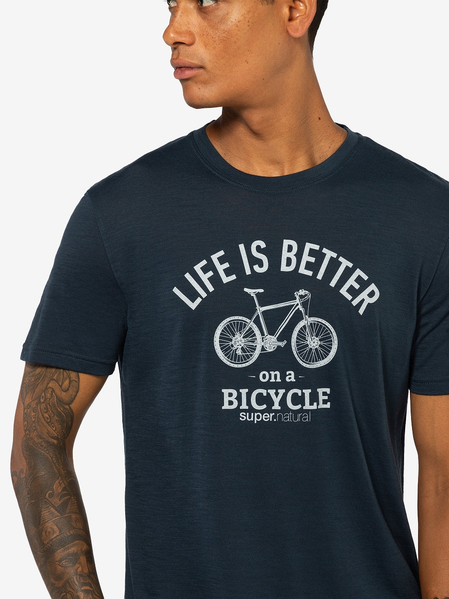 MIESTEN BETTER BIKE TEE MERINO T-PAITA