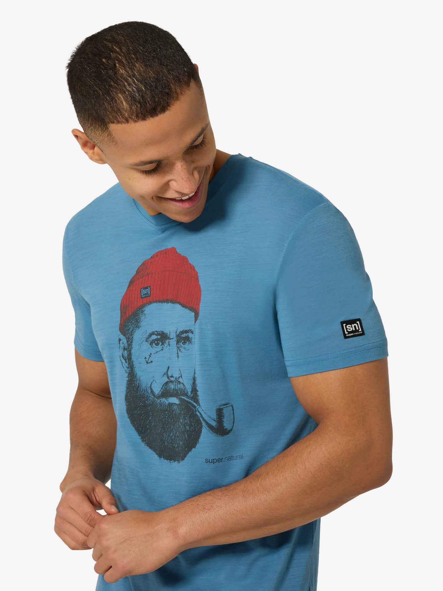 MIESTEN SN SAILOR TEE MERINO T-PAITA