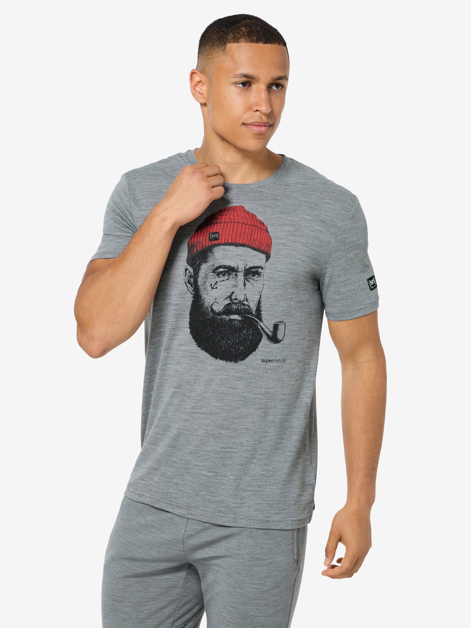 MIESTEN SN SAILOR TEE MERINO T-PAITA