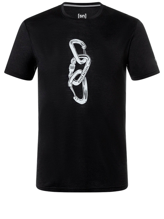 SUPER.NATURAL CARABINERI TEE MIESTEN MERINOPAITA