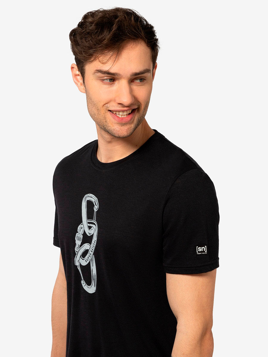 SUPER.NATURAL CARABINERI TEE MIESTEN MERINOPAITA