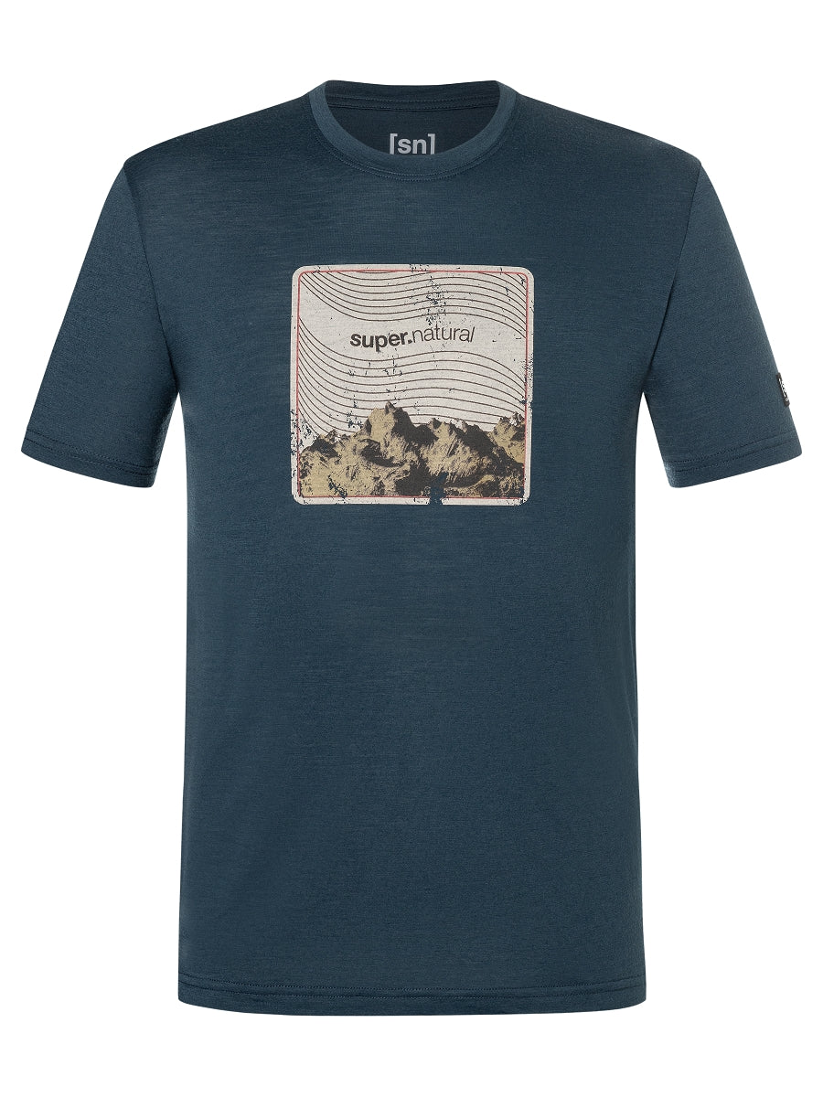 MIESTEN MOUNTAIN VIBES TEE MERINO T-PAITA