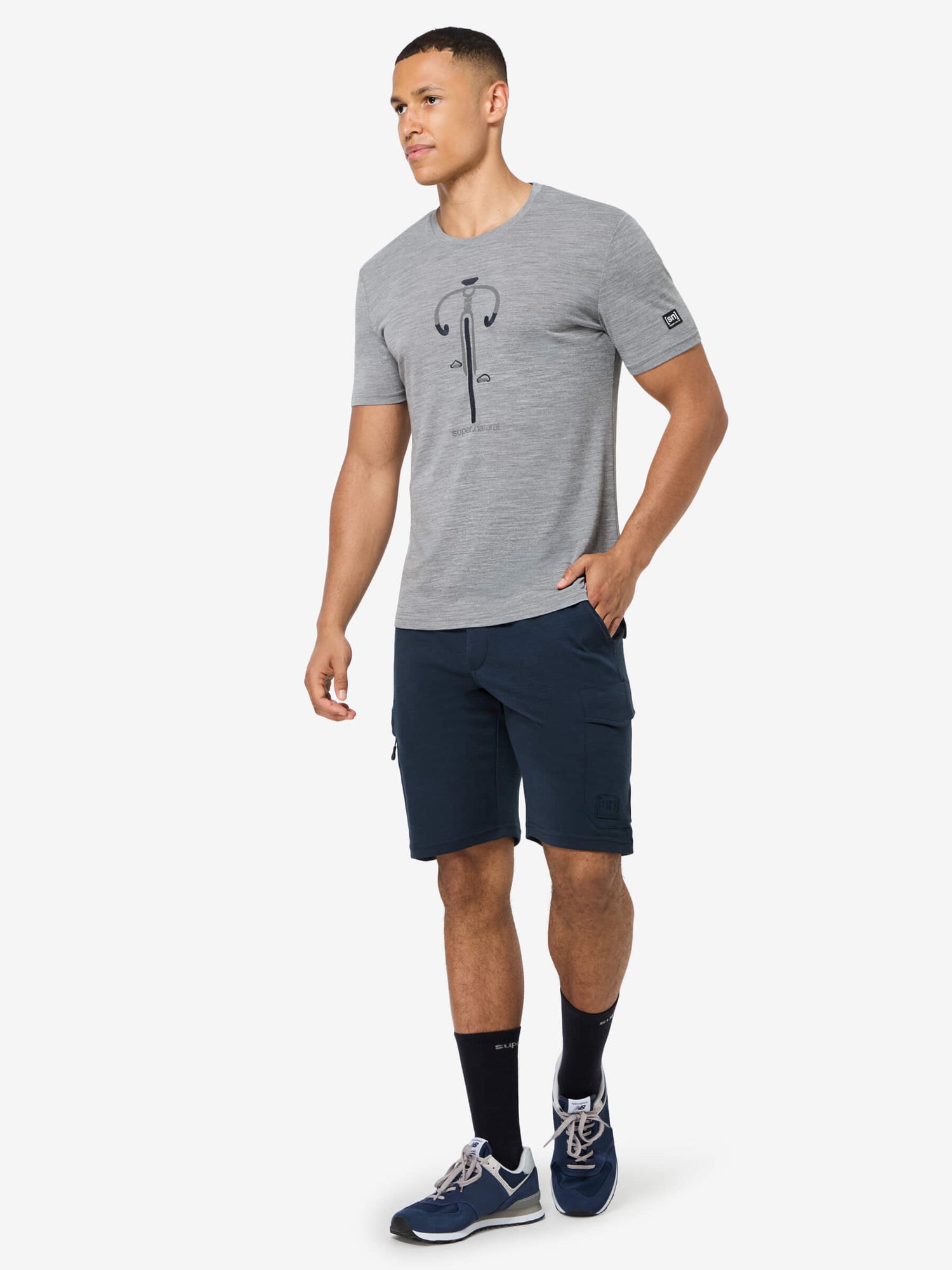 MIESTEN VINTAGE BIKE TEE MERINO T-PAITA