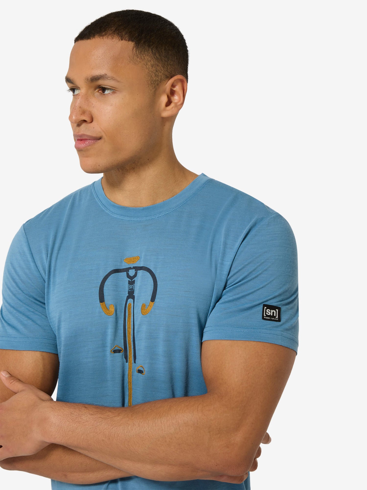 MIESTEN VINTAGE BIKE TEE MERINO T-PAITA