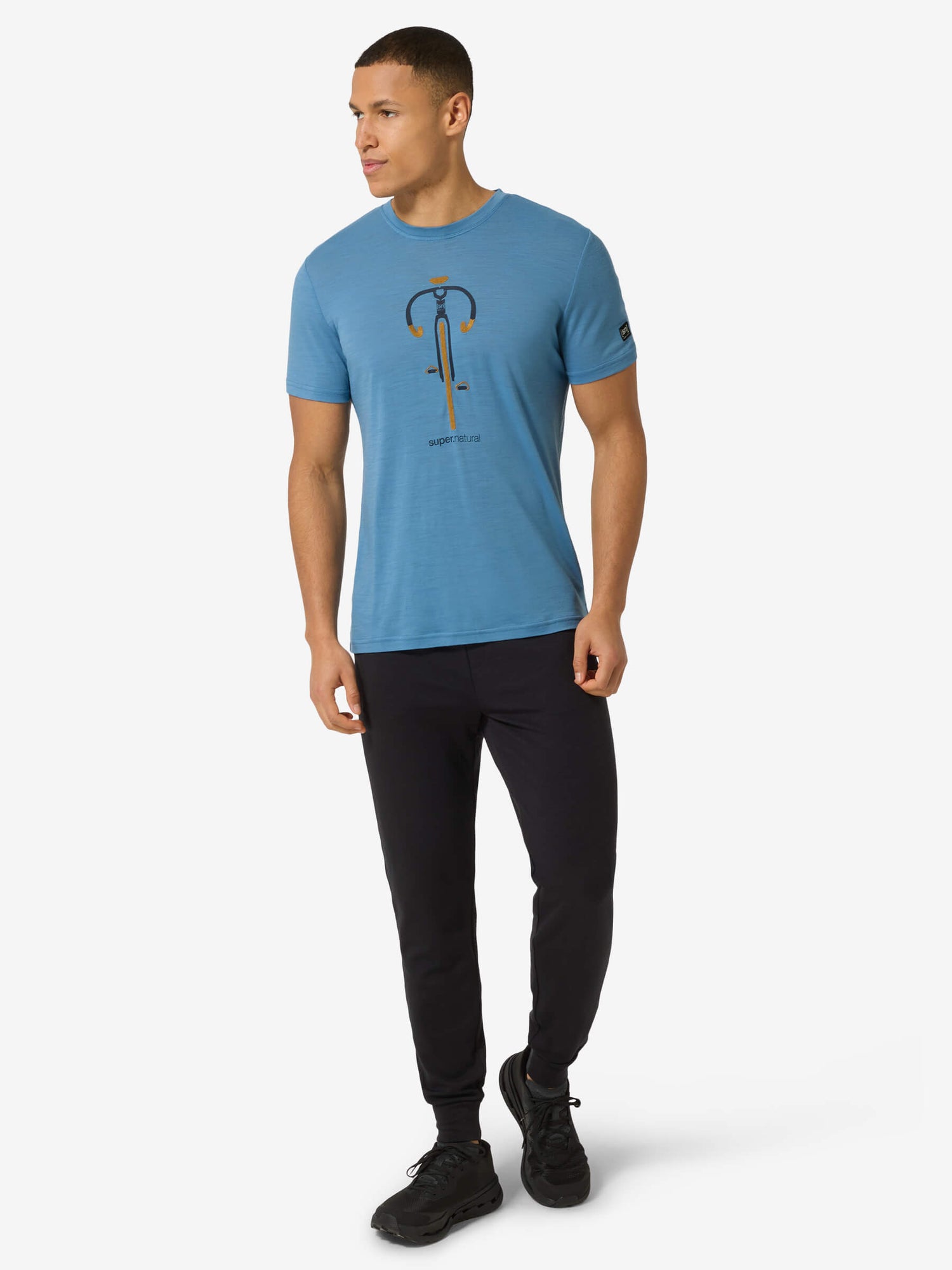 MIESTEN VINTAGE BIKE TEE MERINO T-PAITA