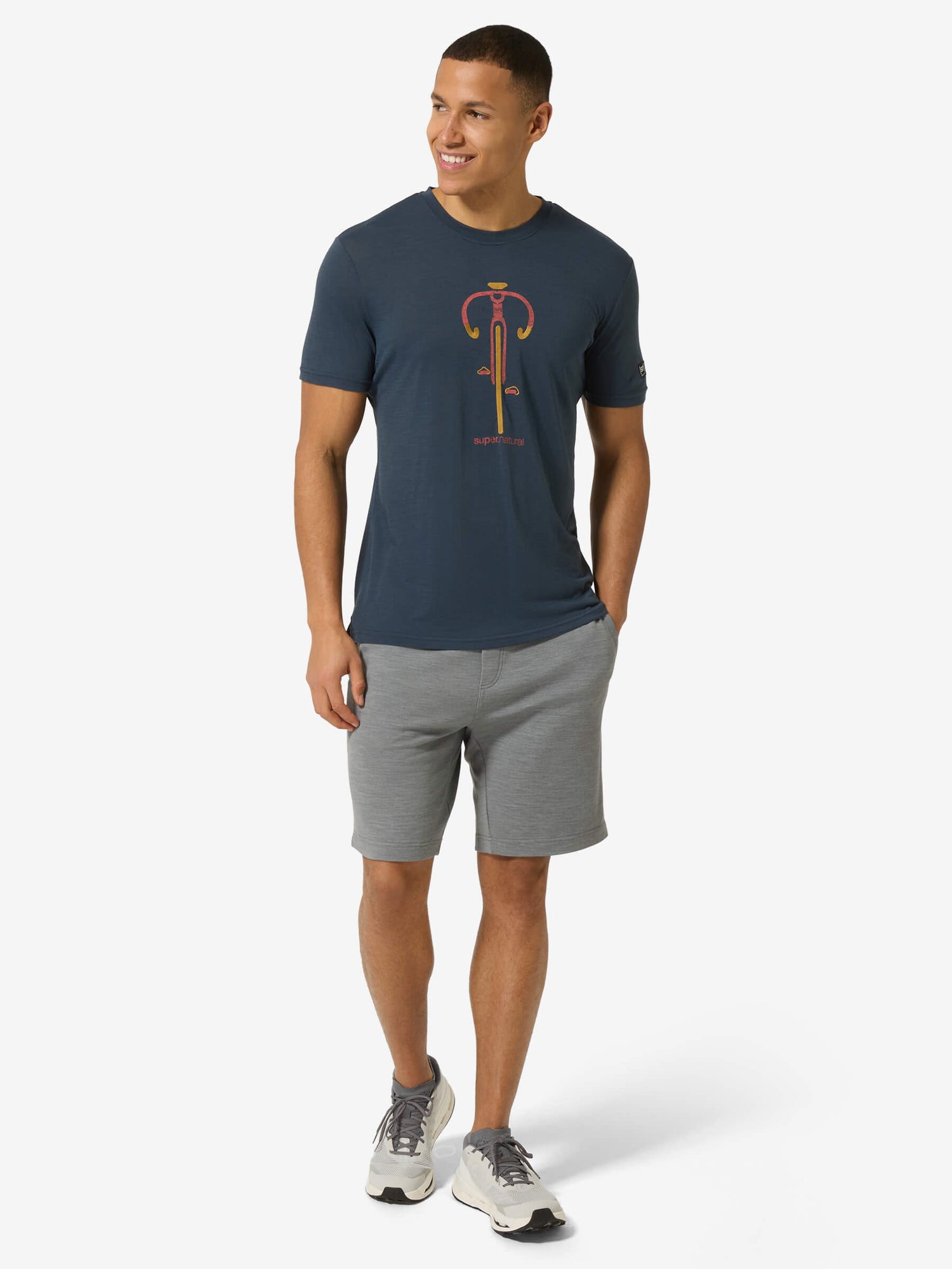 MIESTEN VINTAGE BIKE TEE MERINO T-PAITA