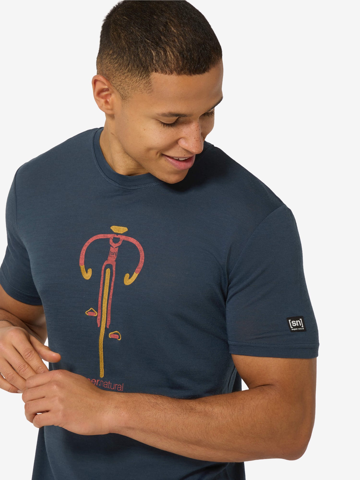 MIESTEN VINTAGE BIKE TEE MERINO T-PAITA
