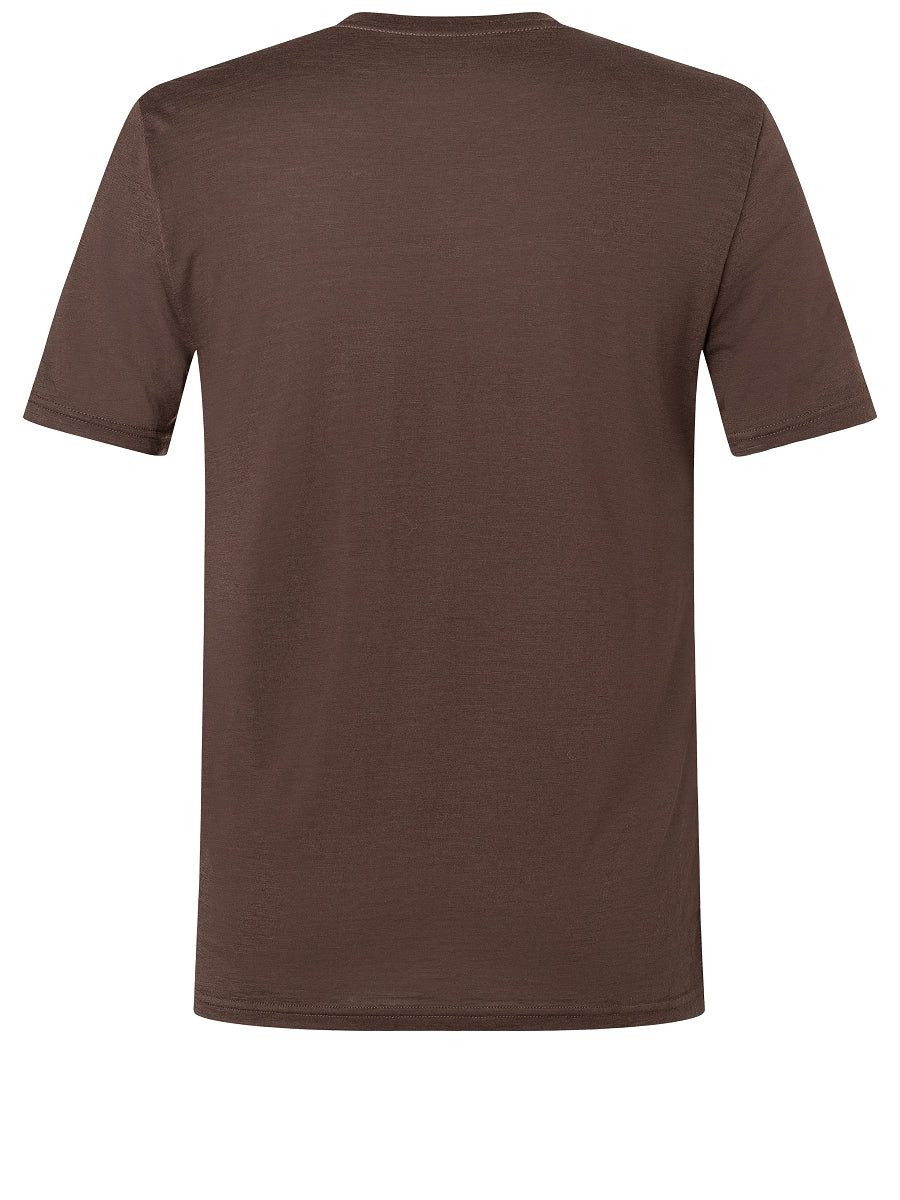 MIESTEN LOGO LINES TEE MERINO T-PAITA