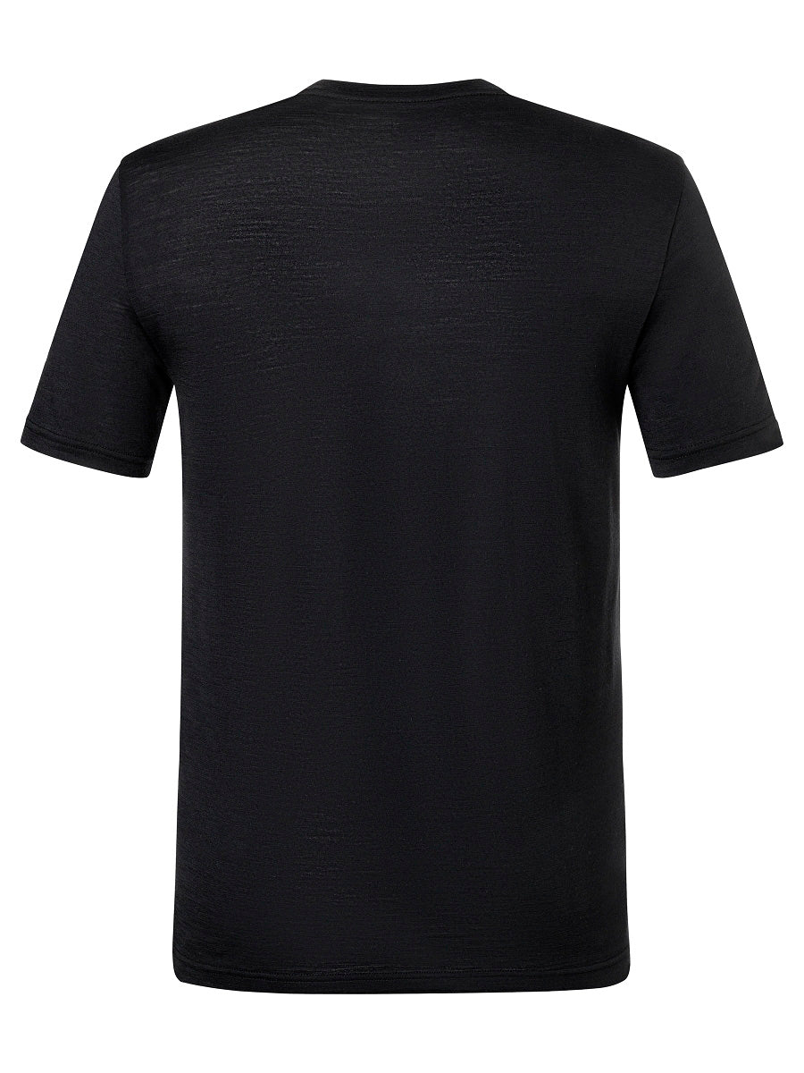 MIESTEN LOGO LINES TEE MERINO T-PAITA