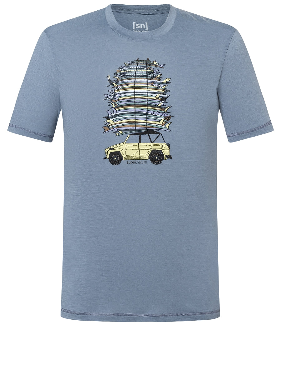 MIESTEN SURF TRIP TEE MERINO T-PAITA