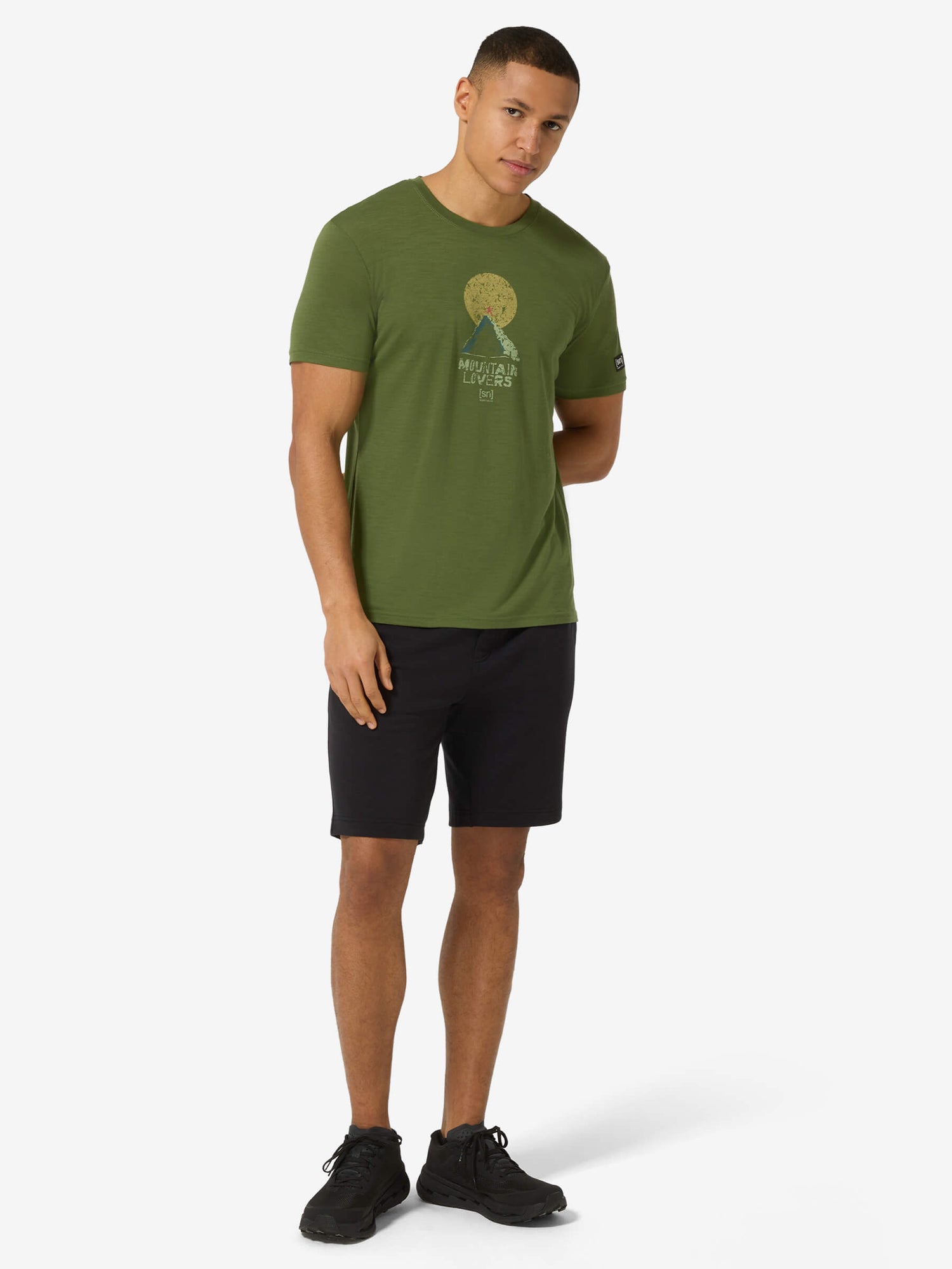 SUPER.NATURAL NO MAP TEE MIESTEN MERINOPAITA