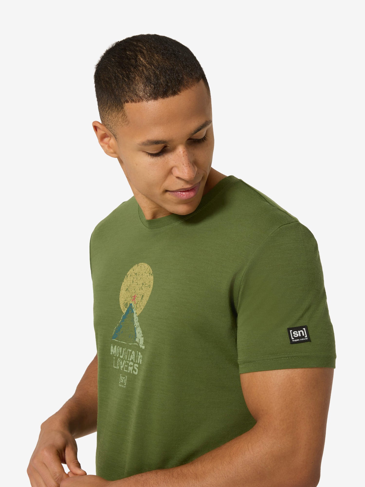 SUPER.NATURAL NO MAP TEE MIESTEN MERINOPAITA