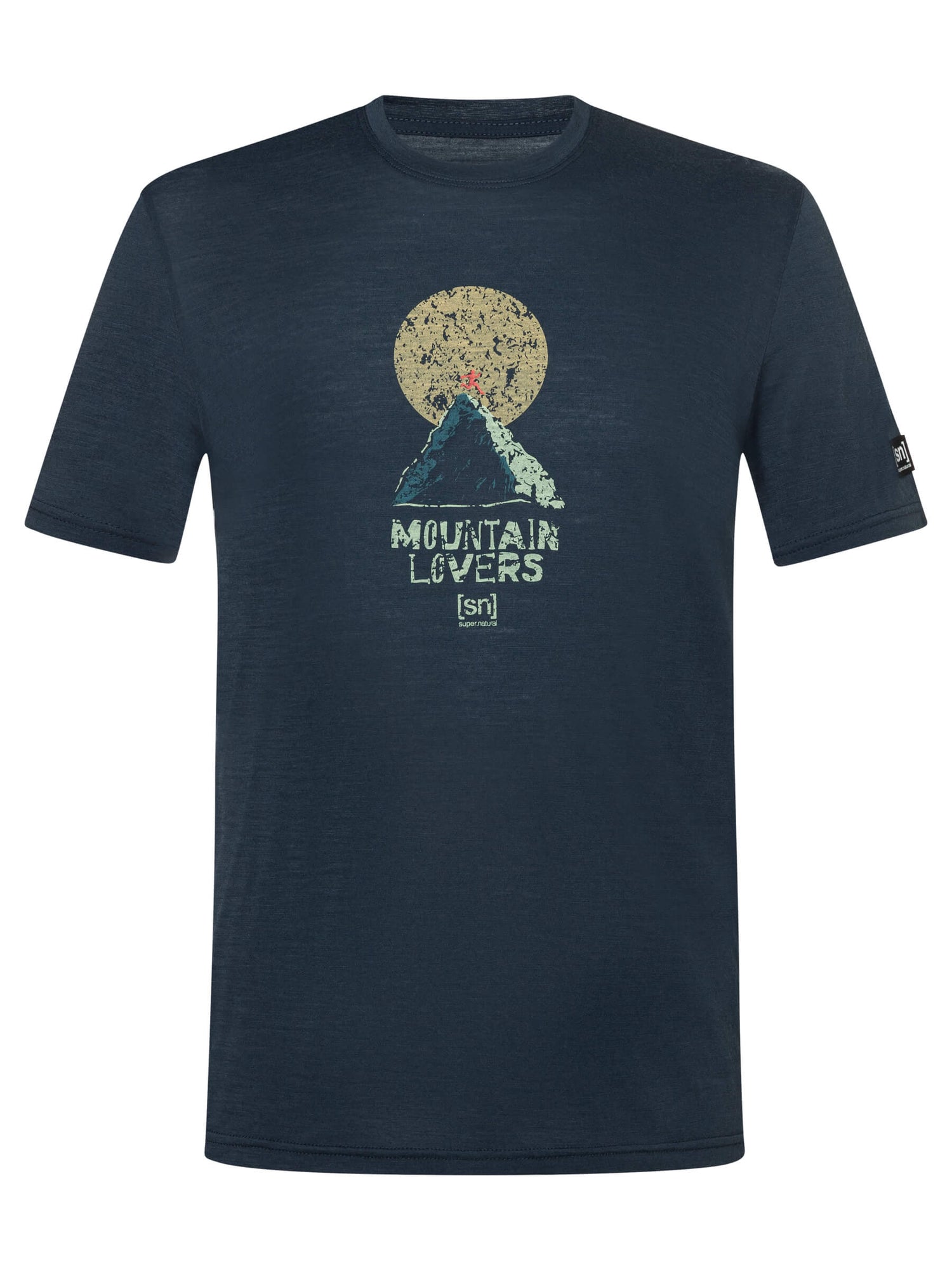 SUPER.NATURAL NO MAP TEE MIESTEN MERINOPAITA