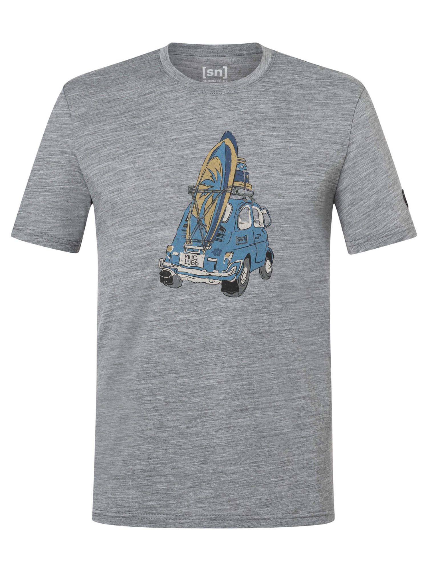SUPER NATURAL CARSURF TEE - MIESTEN T-PAITA