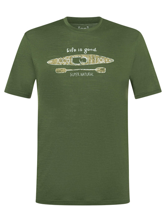 SUPER.NATURAL RIVER PLEASURE TEE - MIESTEN T-PAITA