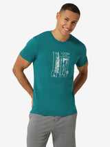 SUPER NATURAL FISHING ADVENTURE TEE - MIESTEN MERINO T-PAITA