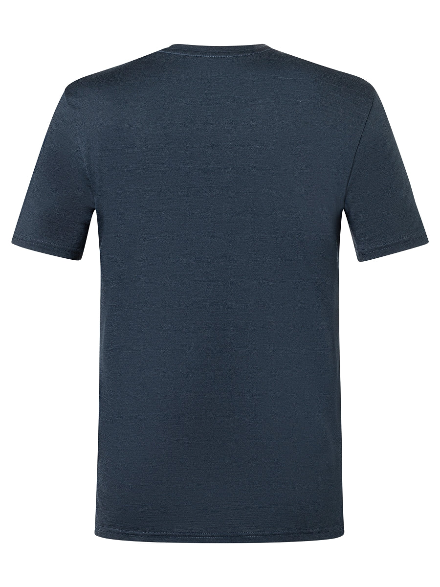 SUPER NATURAL WANDER WHEEL BIO J TEE - MIESTEN MERINOPAITA