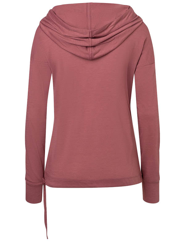 NAISTEN FUNNEL HOODIE MERINOHUPPARI