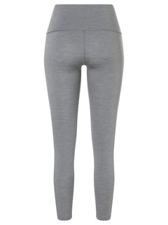 Naisten Super Tights merinotrikoot, väri Cashmere Grey Melange – tuotekuva takaa