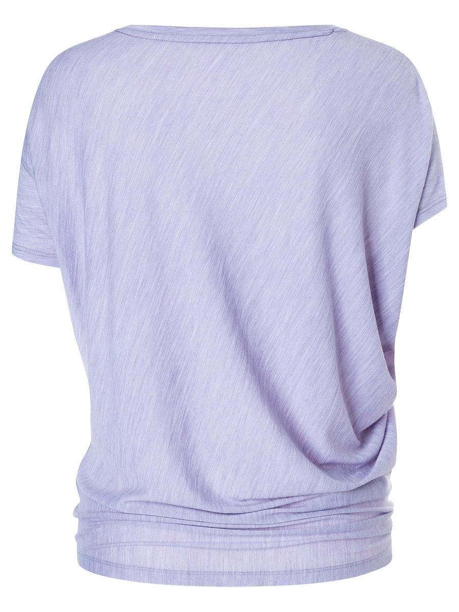NAISTEN YOGA LOOSE TEE VÄLJÄ MERINO T-PAITA