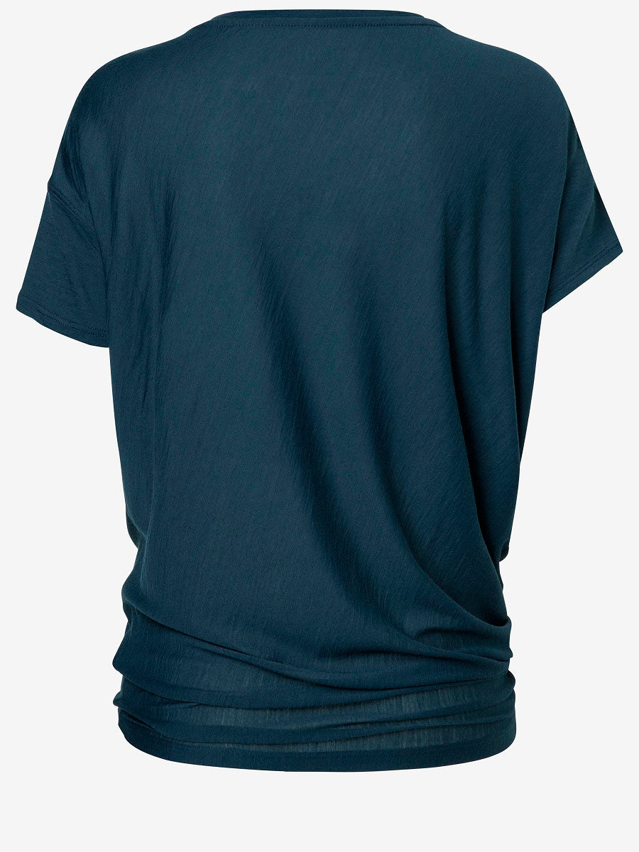 NAISTEN YOGA LOOSE TEE VÄLJÄ MERINO T-PAITA