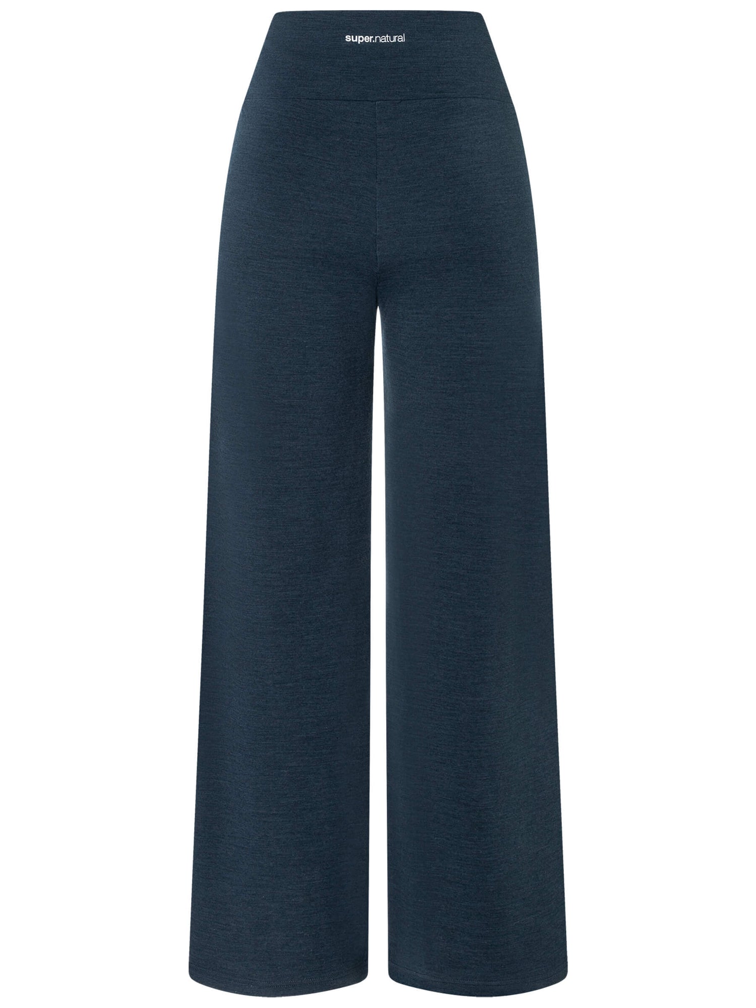 Naisten Comfy Culotte merinohousut, väri Blueberry – tuotekuva takaa
