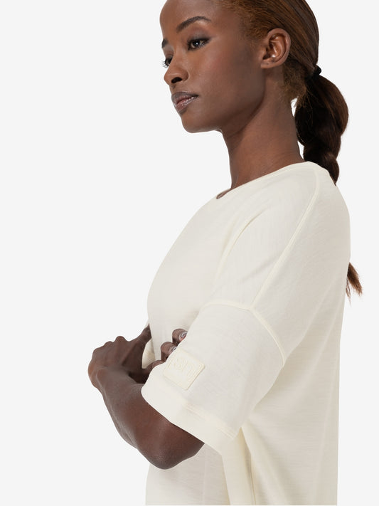 NAISTEN OVERSIZED BIO MERINO T-PAITA