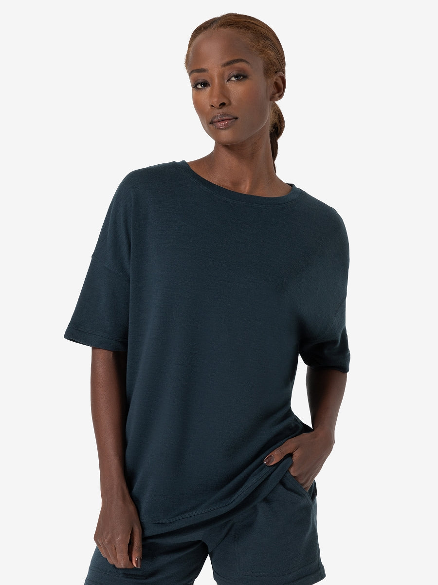 NAISTEN OVERSIZED BIO MERINO T-PAITA