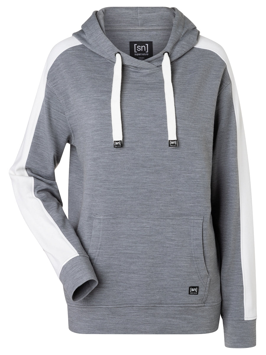 NAISTEN MERINOVILLAINEN COLORADO HOODIE HUPPARI