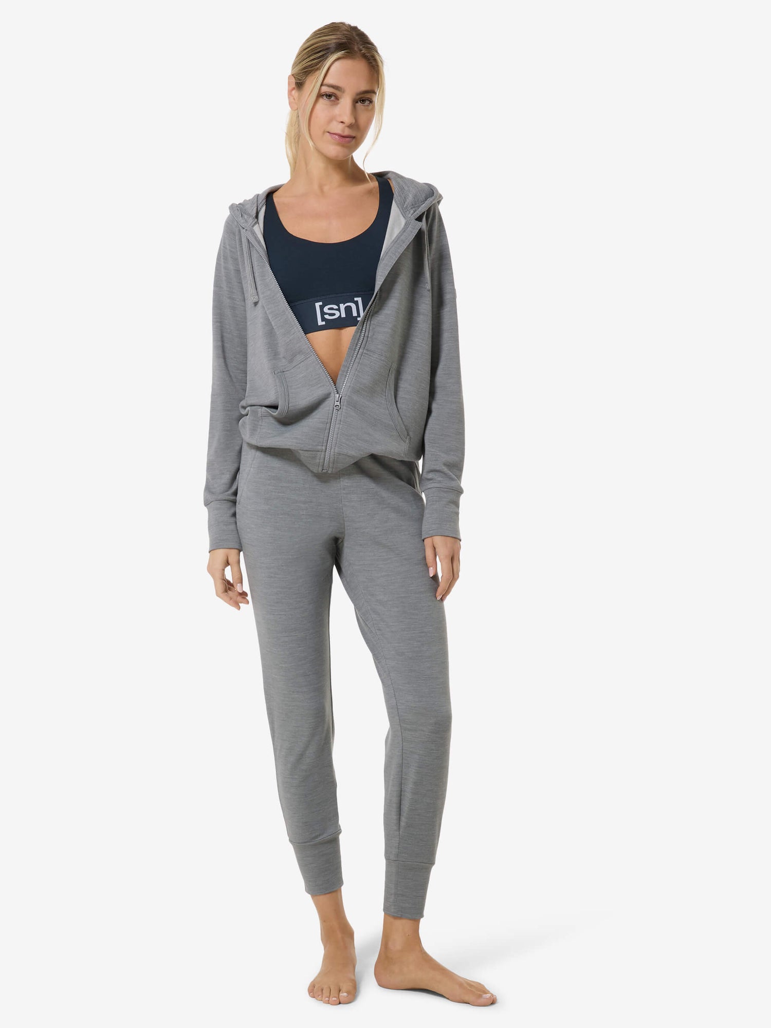 NAISTEN EVERYDAY ZIP MERINOHUPPARI