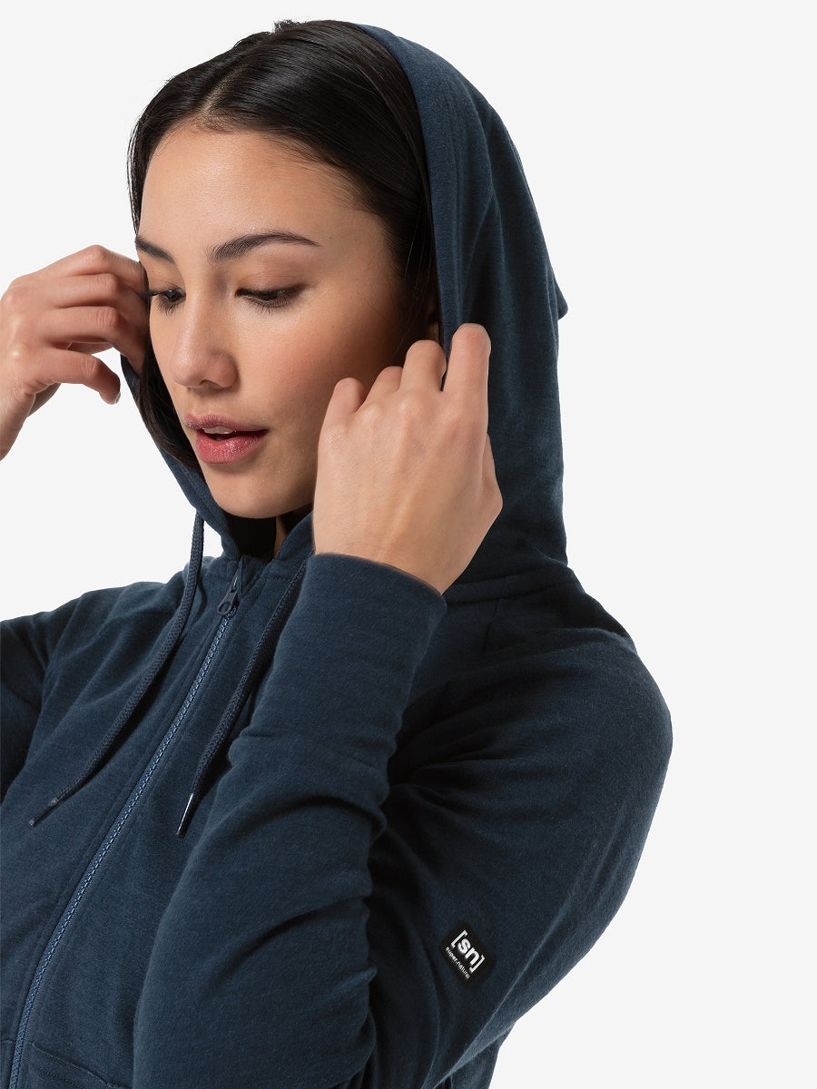 NAISTEN EVERYDAY ZIP MERINOHUPPARI