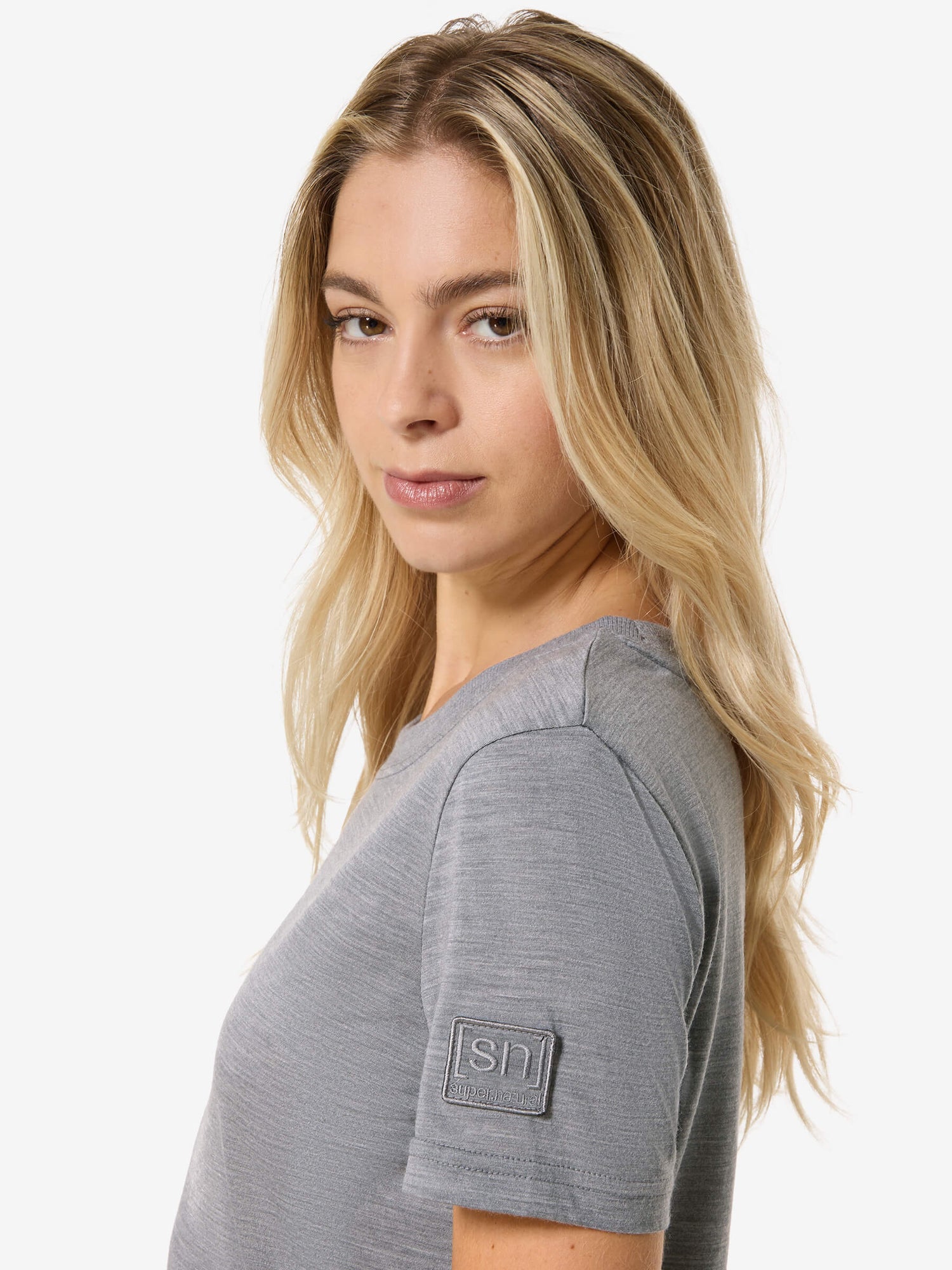 NAISTEN CASUAL RIB BIO J TEE MERINOVILLAINEN T-PAITA