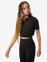 SUPER.NATURAL CROP POLO NAISTEN KROPATTU T-PAITA
