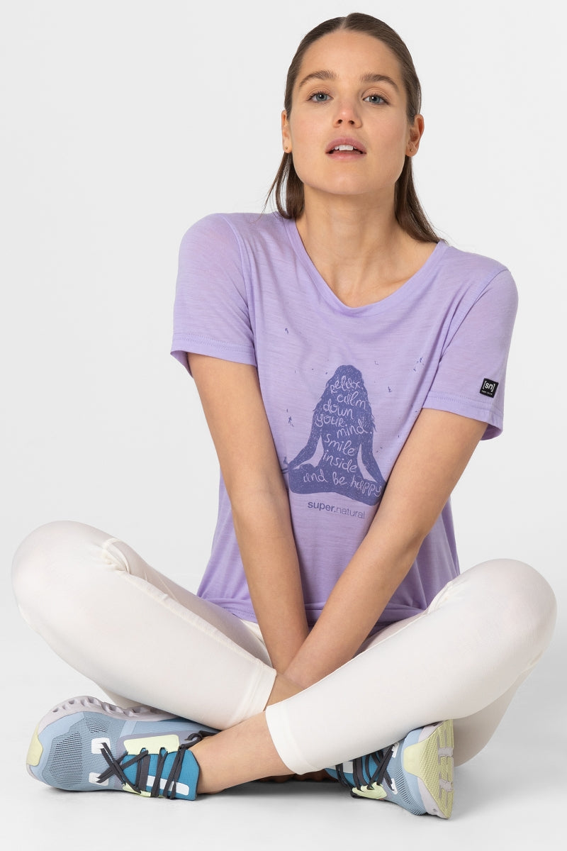 NAISTEN BE HAPPY TEE MERINO T-PAITA