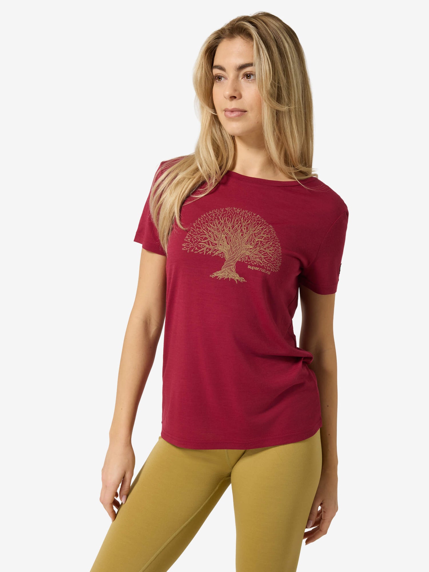 NAISTEN TREE OF KNOWLEDGE MERINO T-PAITA